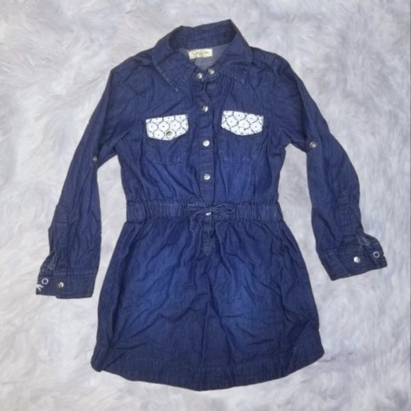 Jessica Simpson Other - Jessica Simpson Denim Shirtdress Size 4